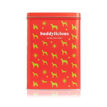 Dog Treats Gift Box - Red Theme